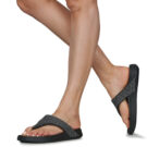 Crocs GETAWAY GEMS TRIANGLE FLIP Nero Infradito Donna - 8