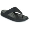 Crocs GETAWAY TRIANGLE FLIP Nero Infradito Donna