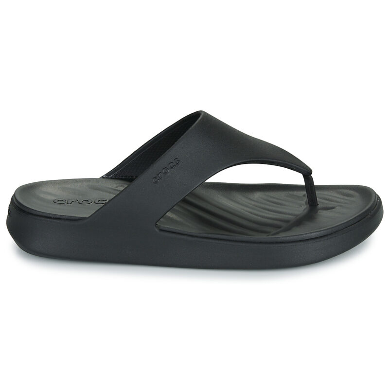Crocs GETAWAY TRIANGLE FLIP Nero Infradito Donna - 2