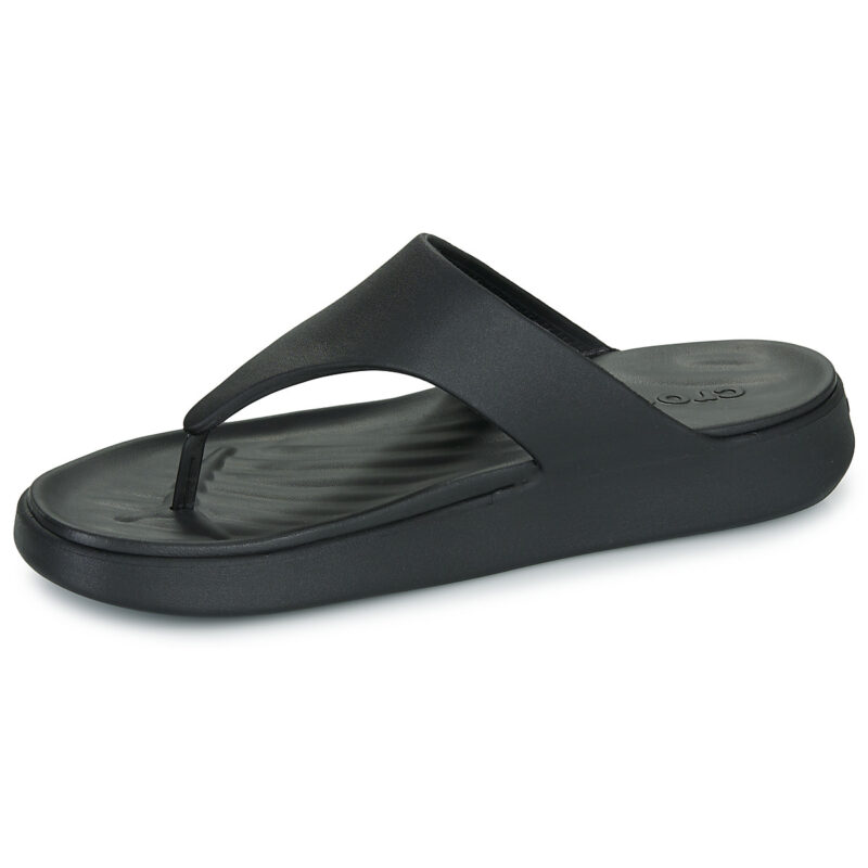Crocs GETAWAY TRIANGLE FLIP Nero Infradito Donna - 4