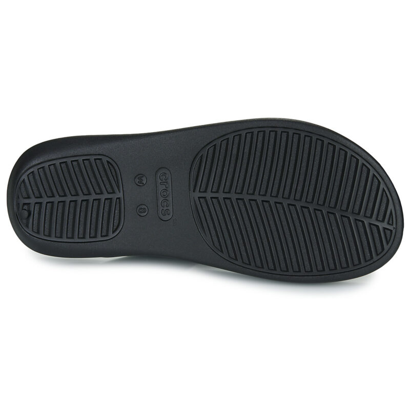 Crocs GETAWAY TRIANGLE FLIP Nero Infradito Donna - 7