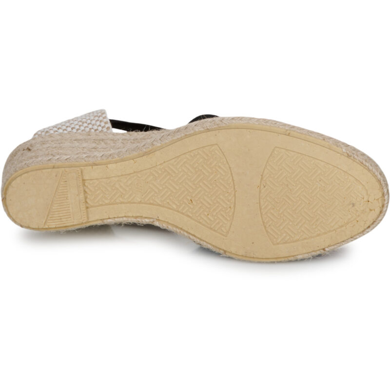 Betty London GRANDA Espadrilles f&uuml;r schwarze Damen - Gr&ouml;&szlig;e 7