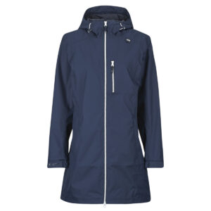 giacca a vento  Helly Hansen  LONG BELFAST RAIN  JACKET  Marine -   giacca a vento Donna
