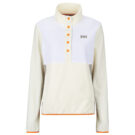 Felpa Helly Hansen DAYBREAKER SNAP PULLOVER Bianco Felpe Donna - 1