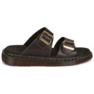 Dr. Martens Josef Slide Sandal Charro Atlas Rosso Ciabatta Donna - 2