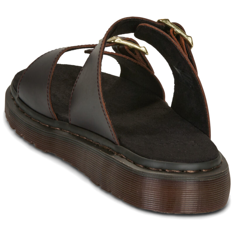 Dr. Martens Josef Slide Sandal Charro Atlas Rosso Ciabatta Donna - 5