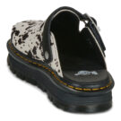 Dr. Martens ZebZag Mule Black Dalmatian Print Hair On Nero - Ciabatta Donna - 5