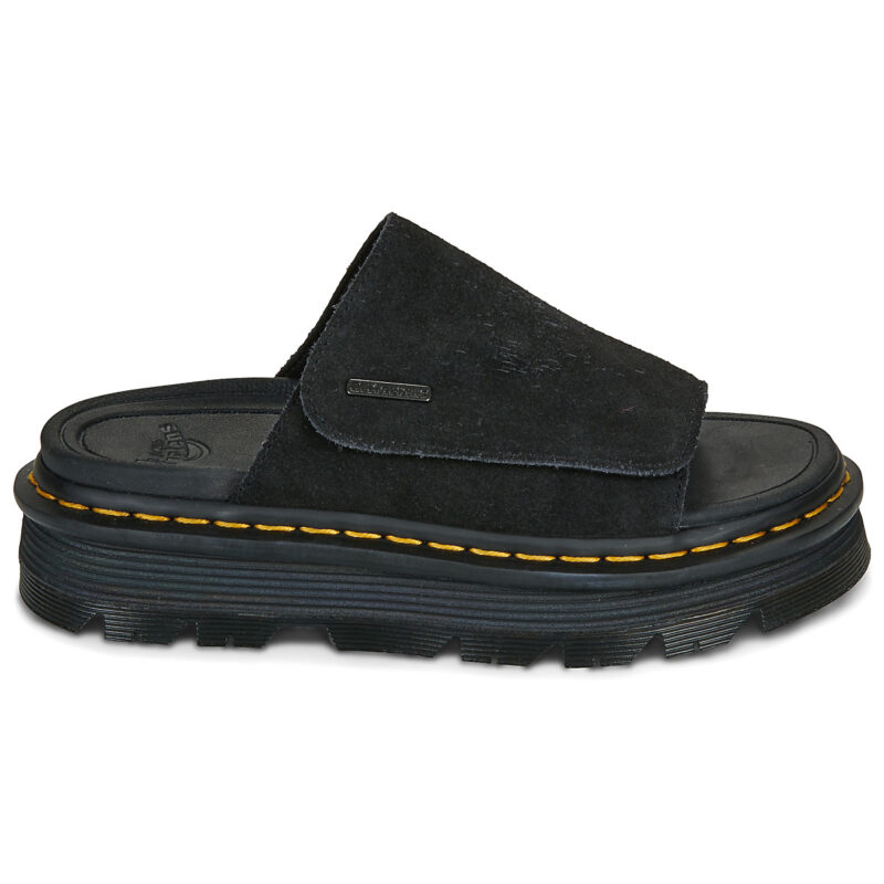 Dr. Martens ZebZag Slide Black EH Suede Nero Ciabatta Donna - 2