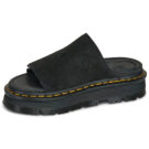 Dr. Martens ZebZag Slide Black EH Suede Nero Ciabatta Donna - 4