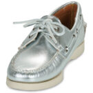 Sebago DOCKSIDES PORTLAND MET WOMAN Argento Chaussures bateau Femme - 3