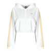 Felpe con cappuccio New Balance INTERLOCK FULL ZIP Beige Felpe con cappuccio Donna