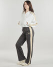 Felpe con cappuccio New Balance INTERLOCK FULL ZIP Beige Felpe con cappuccio Donna - 3