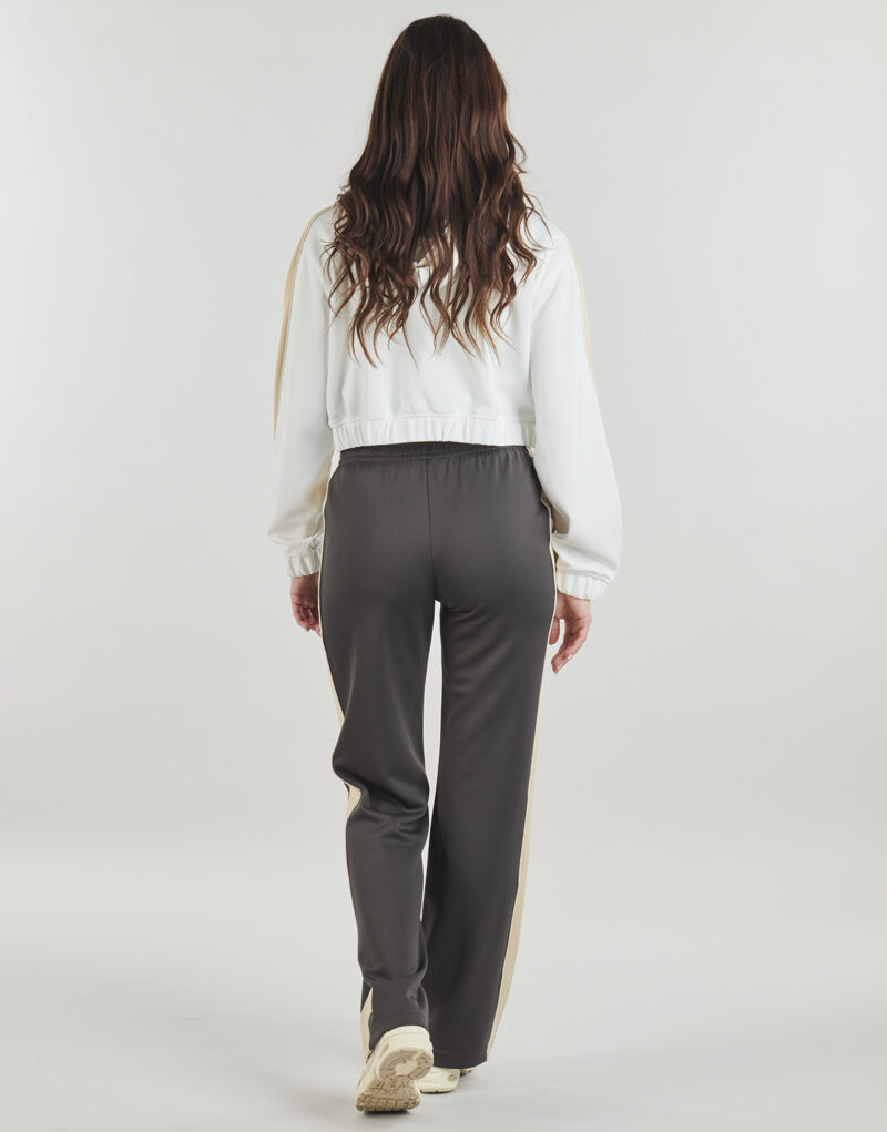 Felpe con cappuccio New Balance INTERLOCK FULL ZIP Beige Felpe con cappuccio Donna - 4