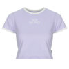T-shirt New Balance LINEAR HERITAGE RINGER TSHIRT Viola T-shirt maniche corte Donna