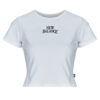 T-shirt New Balance LINEAR HERITAGE RINGER TSHIRT Viola T-shirt maniche corte Donna