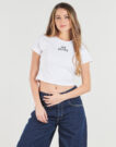 T-shirt New Balance LINEAR HERITAGE RINGER TSHIRT Viola T-shirt maniche corte Donna - 2