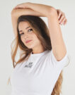 T-shirt New Balance LINEAR HERITAGE RINGER TSHIRT Viola T-shirt maniche corte Donna - 5