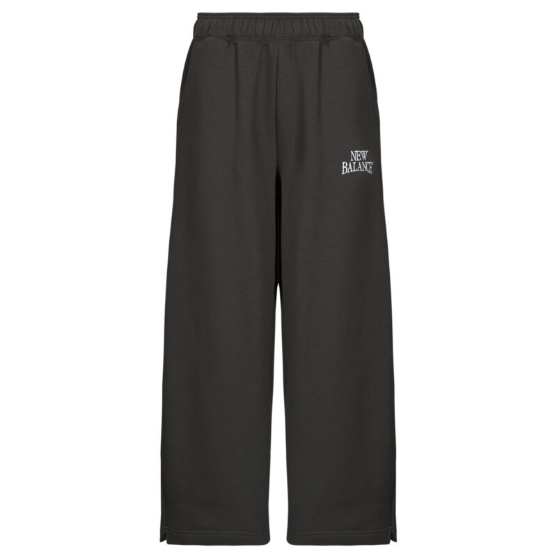 Pantaloni Sportivi  New Balance  LINEAR HERITAGE FLEECE BARREL PANT  Nero -   Pantaloni Sportivi Donna - 1