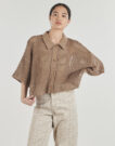 Camicia Oxbow S1JUN Marrone Camicie Donna - 2