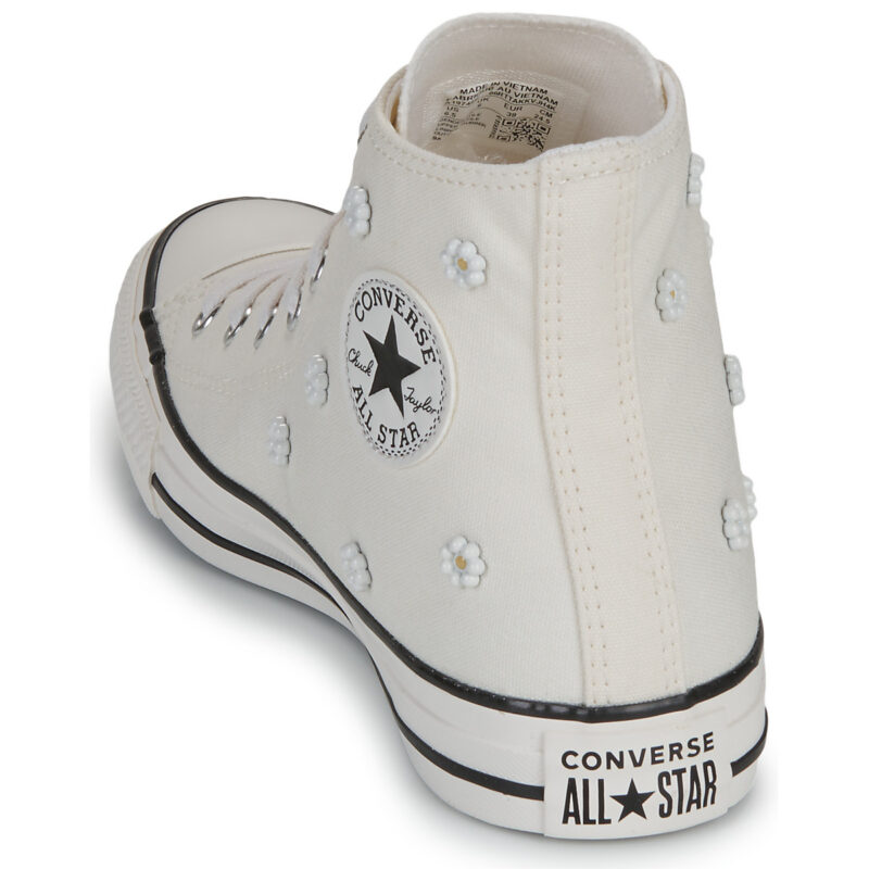 Converse  CHUCK TAYLOR ALL STAR  Bianco -  Sneakers alte Donna - 5