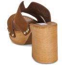 Steve Madden SUNKISSED Braun Damen Clogs - 5