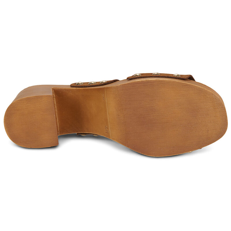 Steve Madden SUNKISSED Braun Damen Clogs - 7