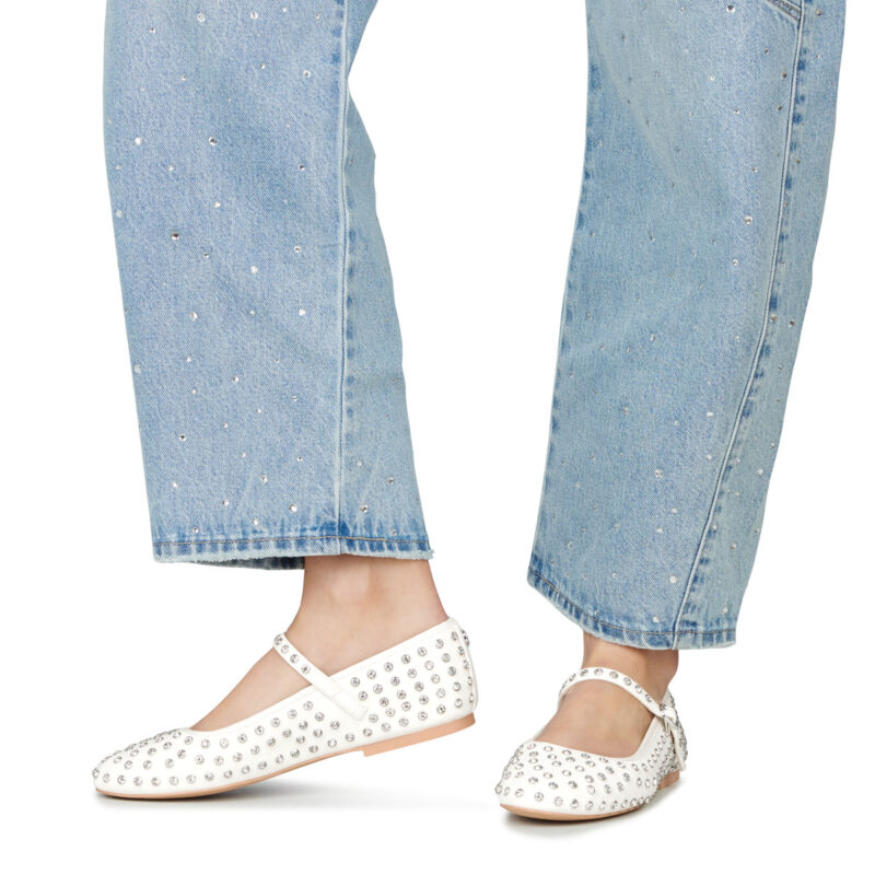 Steve Madden  VINETTA-R  Bianco -  Ballerine Donna - 8