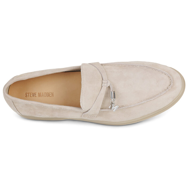 Steve Madden PORTLAND Beige Women's Loafers - 6