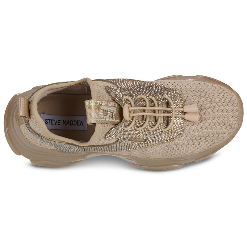 Steve Madden  MATCH RE  Beige -  Sneakers basse Donna - 6