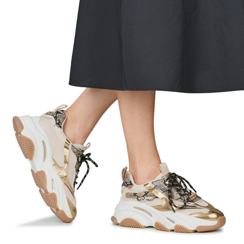Steve Madden  POSSESSION  Beige -  Sneakers basse Donna - 8