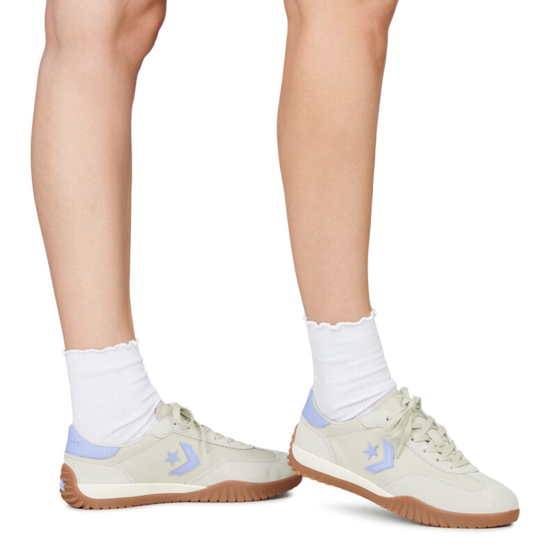 Converse RUN STAR TRAINER SUEDE Grigio Sneakers basse Donna - 8