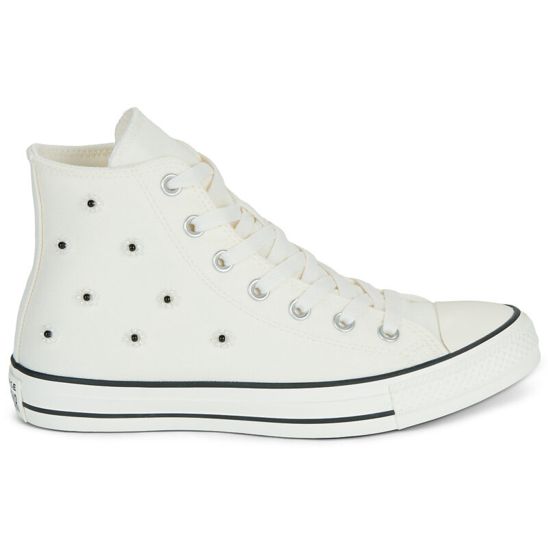 Converse  CHUCK TAYLOR ALL STAR BEADS  Bianco -  Sneakers alte Donna - 2