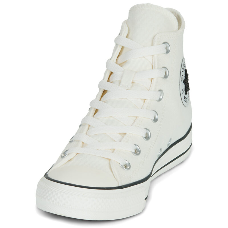 Converse  CHUCK TAYLOR ALL STAR BEADS  Bianco -  Sneakers alte Donna - 3