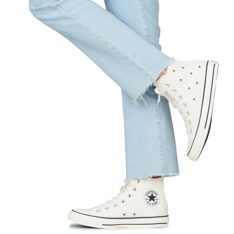 Converse  CHUCK TAYLOR ALL STAR BEADS  Bianco -  Sneakers alte Donna - 8