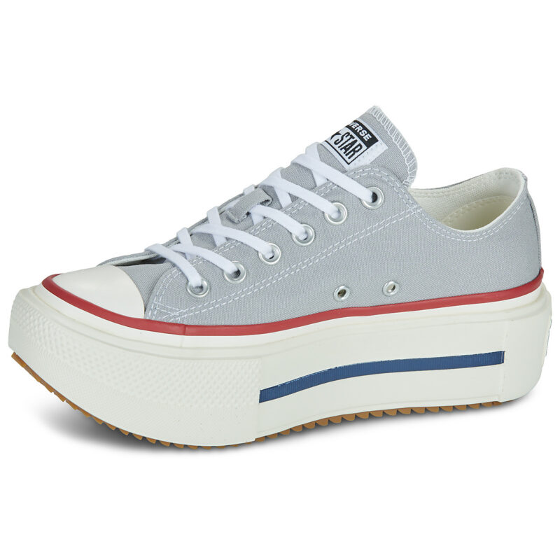 Converse CHUCK TAYLOR ALL STAR LIFT DOUBLE STACK PLATFORM Grigio Sneakers basse Donna - 4