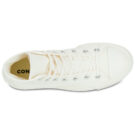 Converse CHUCK TAYLOR ALL STAR LIFT PLATFORM BEADS White High Sneakers Women - 6
