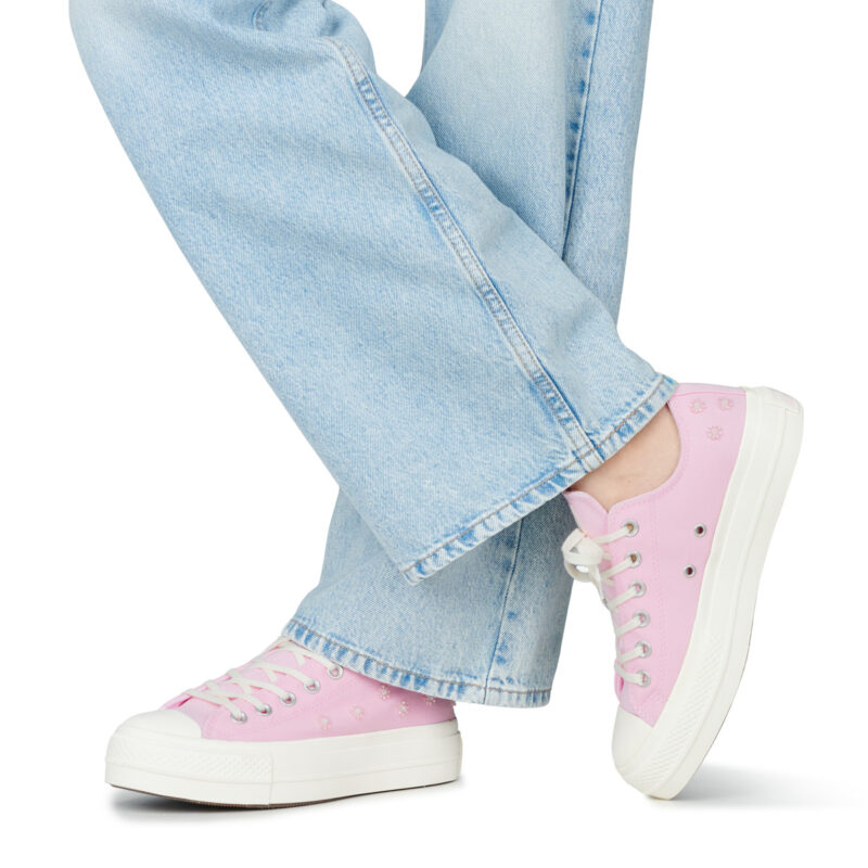 Converse  CHUCK TAYLOR ALL STAR LIFT PLATFORM BEADS  Rosa -  Sneakers basse Donna - 8