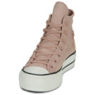 Converse CHUCK TAYLOR ALL STAR LIFT PLATFORM TONAL SUEDE Rosa Sneakers alte Donna - 3