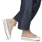 Converse CHUCK TAYLOR ALL STAR LIFT PLATFORM TONAL SUEDE Rosa Sneakers alte Donna - 8