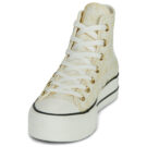 Converse LIFT PLATFORM Beige Baskets hautes Femmes - 3