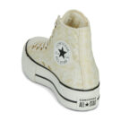 Converse LIFT PLATFORM Beige Baskets hautes Femmes - 5