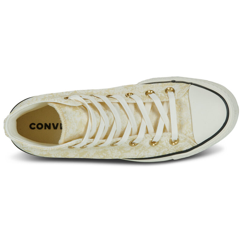 Converse LIFT PLATFORM Beige Baskets hautes Femmes - 6