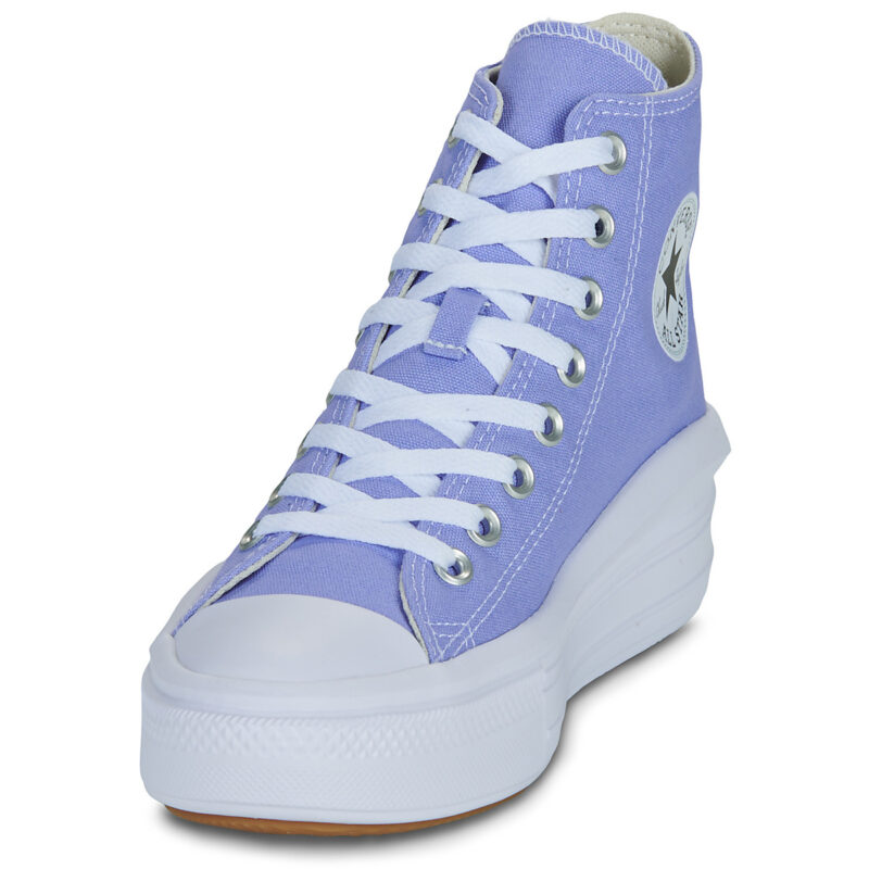 Converse CHUCK TAYLOR ALL STAR MOVE PLATFORM Blu Sneakers alte Donna - 3