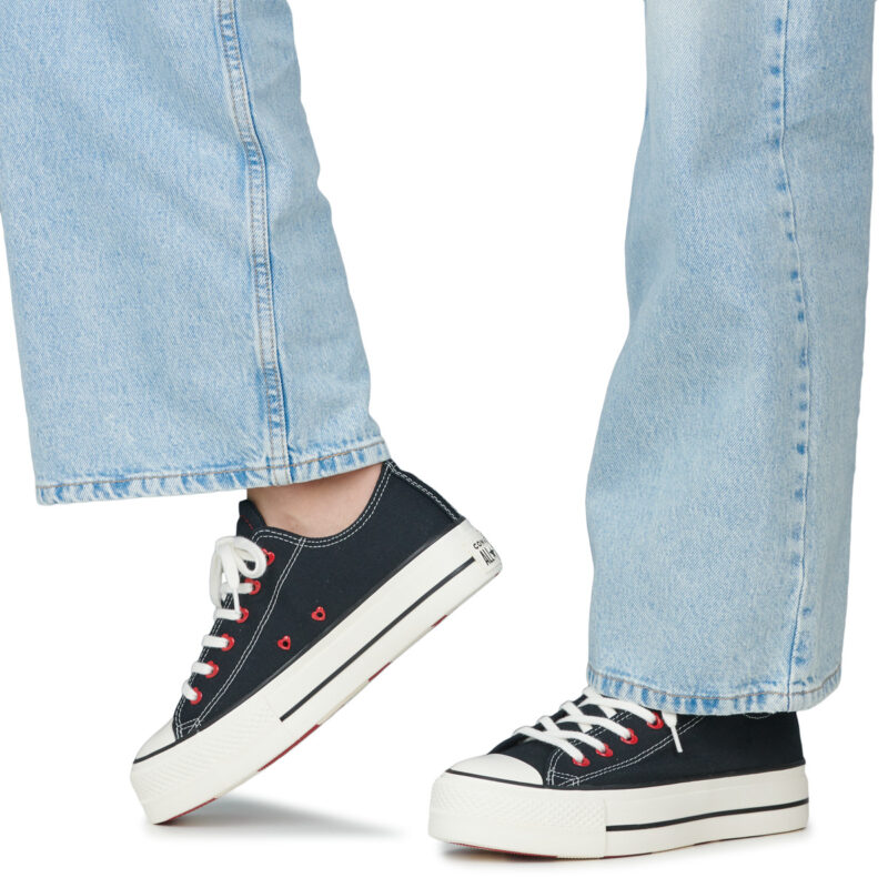 Converse  CHUCK TAYLOR ALL STAR LIFT  Nero -  Sneakers basse Donna - 8