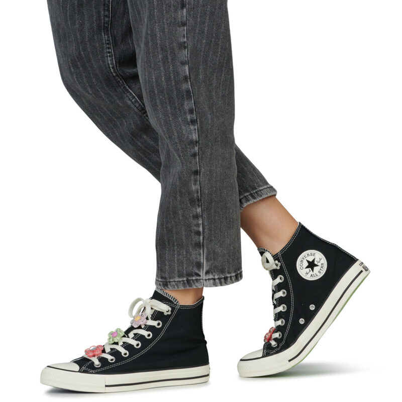 Converse  CHUCK TAYLOR ALL STAR  Nero -  Sneakers alte Donna - 8