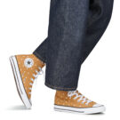 Converse CHUCK TAYLOR ALL STAR EMBROIDERED STARS Giallo Sneakers alte Donna - 8