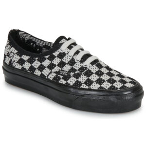 Vans  LX Authentic 44 EK Punk Check BLACK/MARSHMALLOW  Nero -  Sneakers basse Donna