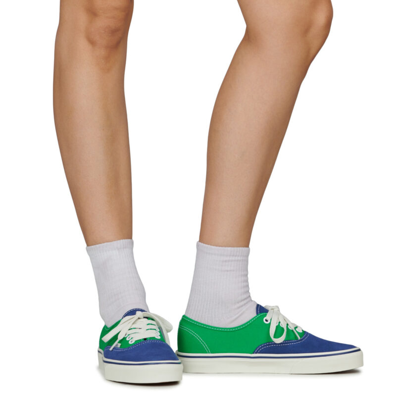 Vans  Authentic PRIMARY NAVY  Verde -  Sneakers basse Donna - 8