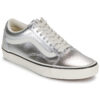 Vans  Old Skool LEATHER METALLIC SILVER  Argento -  Sneakers basse Donna