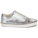 Vans Old Skool LEATHER METALLIC SILVER Argento Sneakers basse Donna - 2
